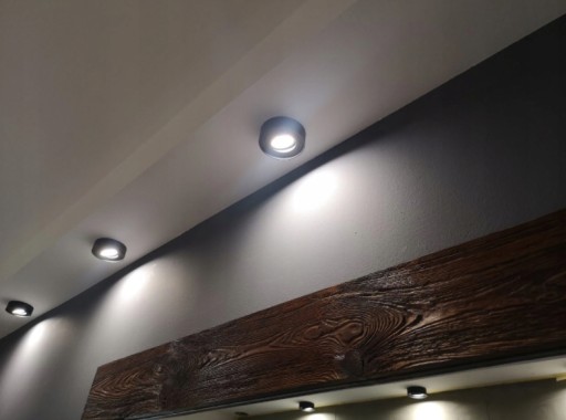 Halogénové svietidlo pod omietku LED trubica + GU10 5W