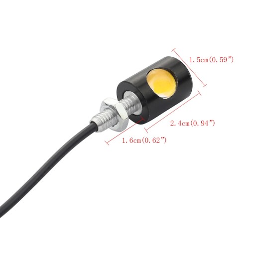 LED šošovka na montáž podsvietenia na dosku