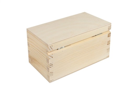 ZATVORENÝ dvojkomorový triedič drevený box