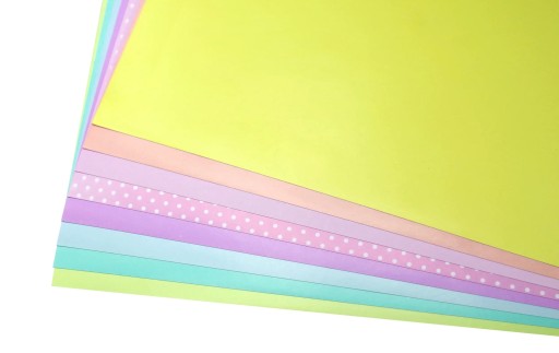 Zápisník samolepiacich papierov PASTEL A4 8k Shan