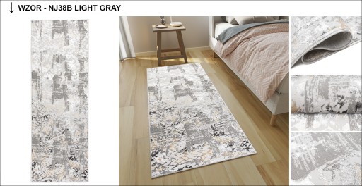 CRYSTAL koberec 70 cm lesklý moderný módny mäkký rôzne vzory