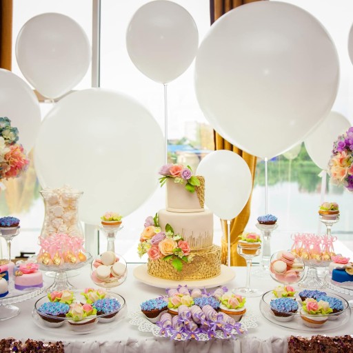 Ekologické Balónové palice s košíkmi Balóniky Birthday Communion 10 ks