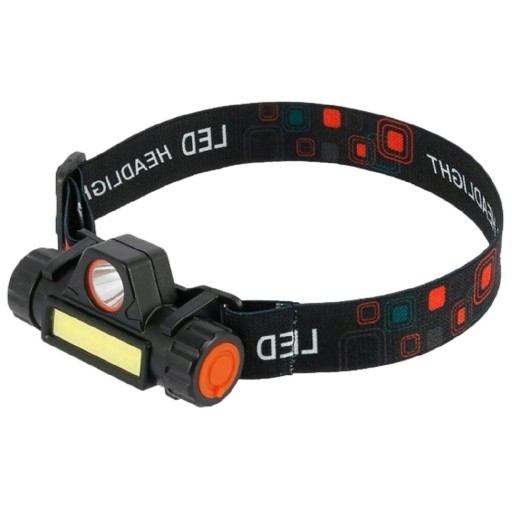 HLAVOVÁ LAMPA S MAGNETOVOU HLAVOU LAMPA 4v1 COB LAMPA