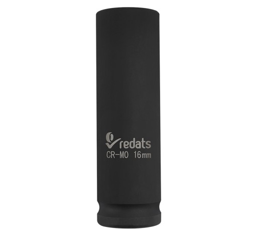 Nárazová objímka 16 mm dlhá pre kolesá s 1/2'' kľúčom