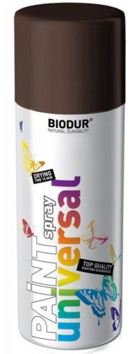 BIODUR Spray 400ml Ral 8017 Čokol