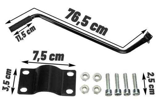 DRŽIAK NA BICYKEL PUSH GUIDE GUIDE DRŽIAK NA BICYKEL UČENIE SA OCELE