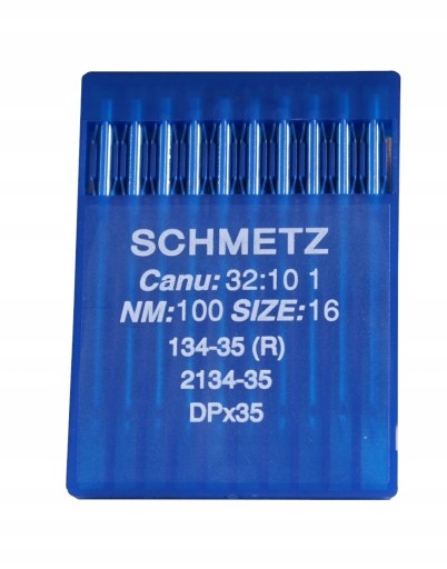 Schmetz ihly 100' 134-35(r) pre stroj s vázaným stehom 10 ks