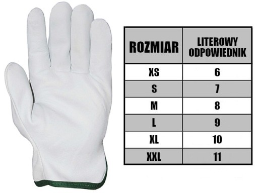 RUKAVICE PRACOVNÉ RUKAVICE KOZIA KOŽA PLNOZRNÁ KOŽA GRAN.1 Veľkosť 10