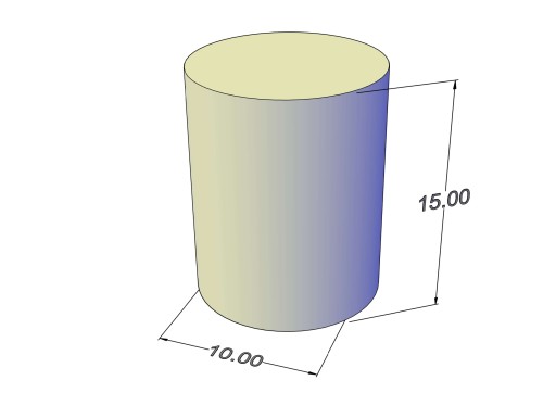 Cylindrický neodymový magnet MW 10x15 N38