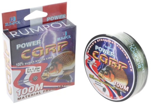 VLASŤ 100m 200m RUMPOL POWER 0,60mm 37kg ZBP