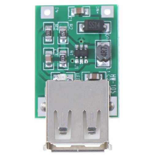 DC-DC Step-Up meničový modul 0,9-5V - 5V USB