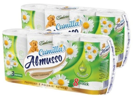 16 roliek toaletného papiera CHAMOMILE Camilla
