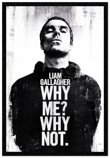 Plagát Liam Gallagher Why Me Why Not 61x91,5 cm