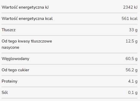 Nugátový orieškový krém, porciovaný 2 x 20g