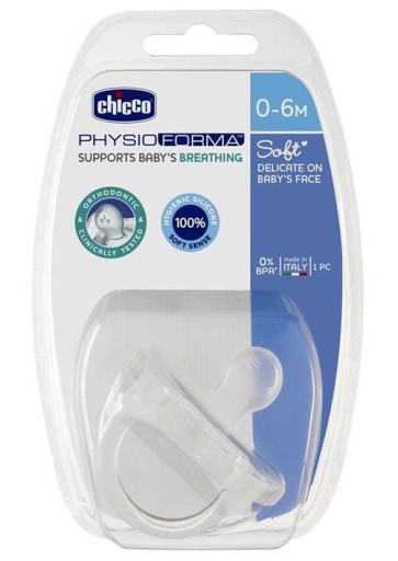 CHICCO PHYSIO SILIKÓNOVÉ SOSATKO 0-6m