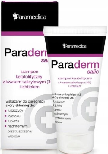PARADERM SALIC Šampón na psoriázu a lupiny 150 g