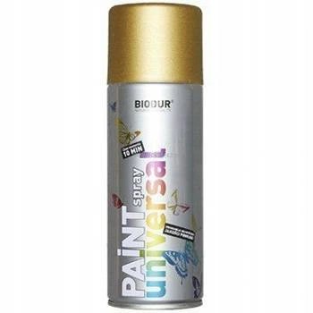 Emailová farba v spreji zlatý sprej 24 karátov 400 ml BIODUR aerosól