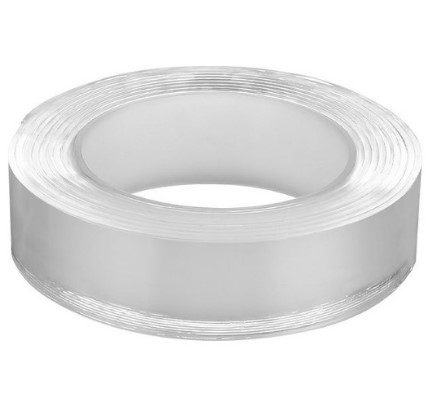 Silikónová obojstranná páska 2mm*3cm*5m, bezfarebná