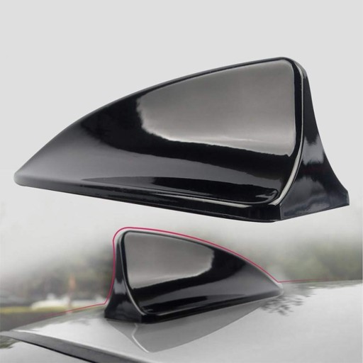 ANTENNA SHARK CAR FM, BLACK SHARK FIN