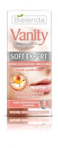 Sada na odstraňovanie chĺpkov na tvári Bielenda Vanity Soft Expert