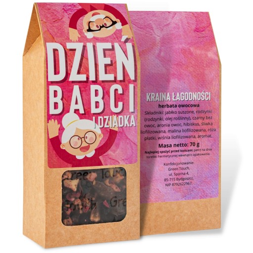 Darček pre babku a dedka KRABIČKA NA ČAJ