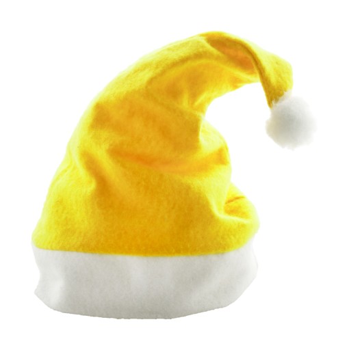 MIKULÁŠSKA ČIAPKA S BAMBUĽKOU Vianočná ORANŽOVÁ Santa Claus