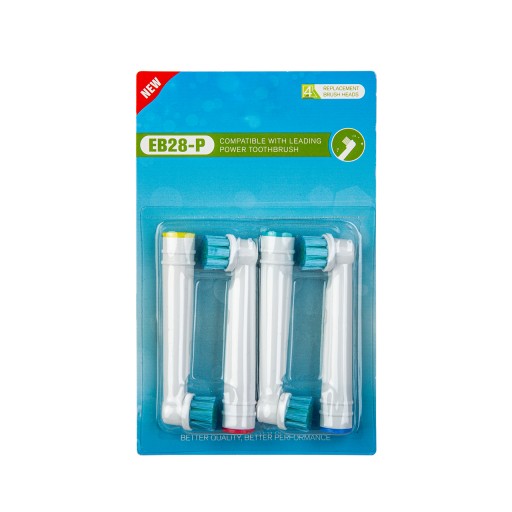 4x NÁPLŇ HLAVY BRAUN ORAL-B SENSITIVE