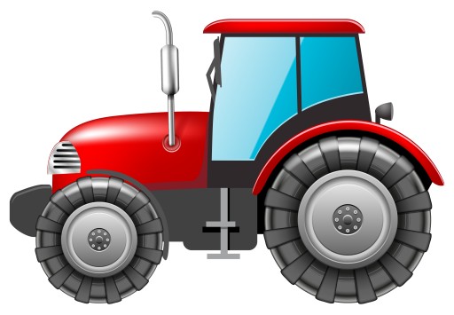 NÁLEPKA NA OKENNÉ SKLENÉ ZRKADLO TRAKTOR COUNTRY TRAKTOR