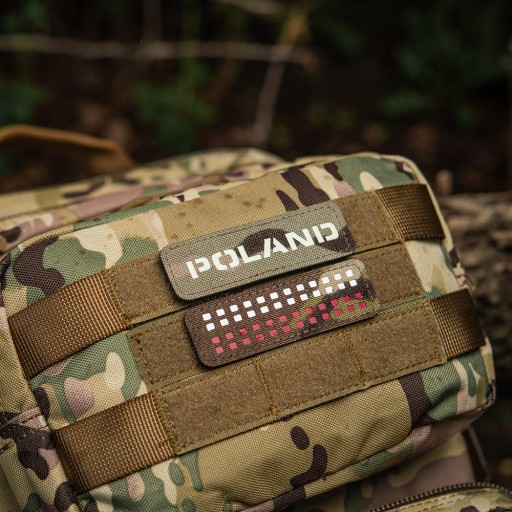 PATCH POLAND suchý zips M-Tac 25x80 Multicam FLUO