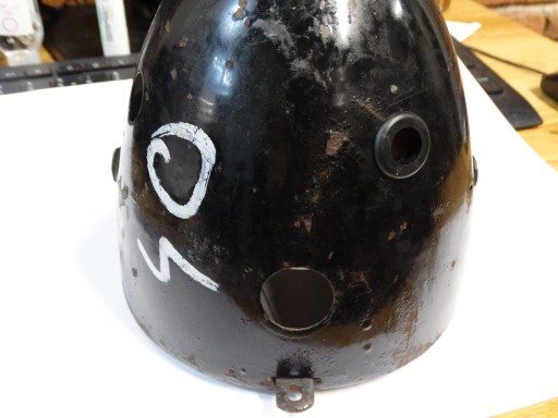 WSK B3 priechodka pre motorovú lampu, kovová lampa