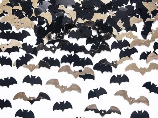 KONFETTI Z BAT 15G HALLOWEENSKÉ DEKORÁCIE