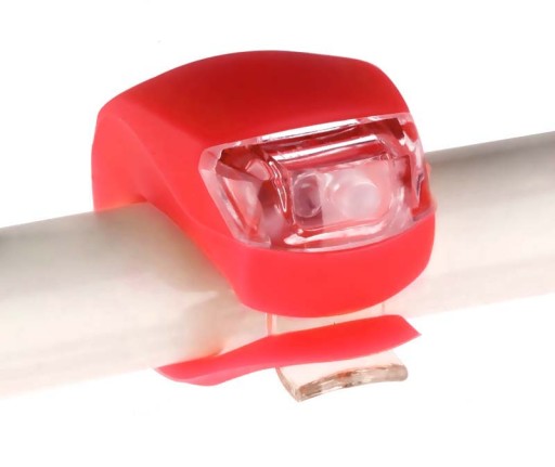 BICYKELOVÉ OSVETLENIE SILIKÓNOVÉ 2 LED LAMPY
