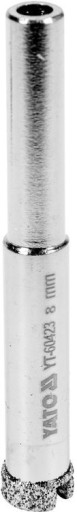 DIAMANTOVÁ VŔTAČKA DO SKLA KAMENNÝCH DIEROV 8 mm