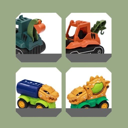 AUTOHRAČKA DINOSAUR S POHONOM, RÔZNE TYPY