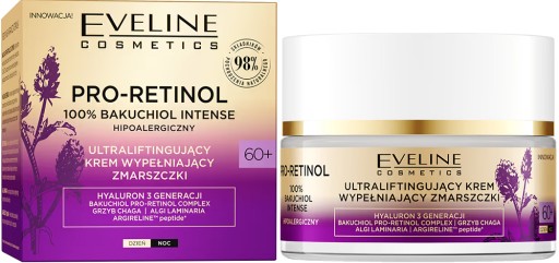 Eveline Pro Retinol Ultra-Liftingový krém proti vráskam 60+ 50ml