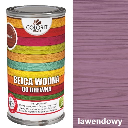 Moridlo na drevo na vodnej báze COLORIT 0,5 l MODRÁ