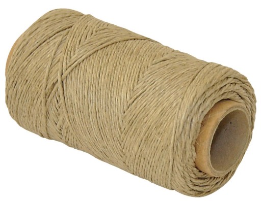 Q-CONNECT ľanové nite, 100g, 170m, sivá šnúrka