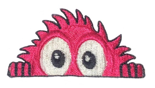 PATCH THERMO APPLICATION FEAR - RUŽOVÁ