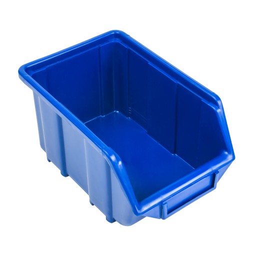 Organizér kontajnerov na odpadky modrý 245x160x126