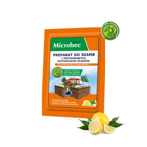 Prípravok na septiky prášok Bros 25g Microbec BACTERIA do septikov splašková 1 ks
