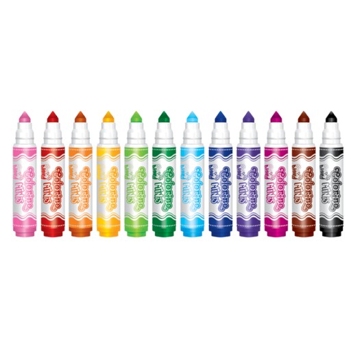 Jumbo Minis Colorino popisovače 12 farieb