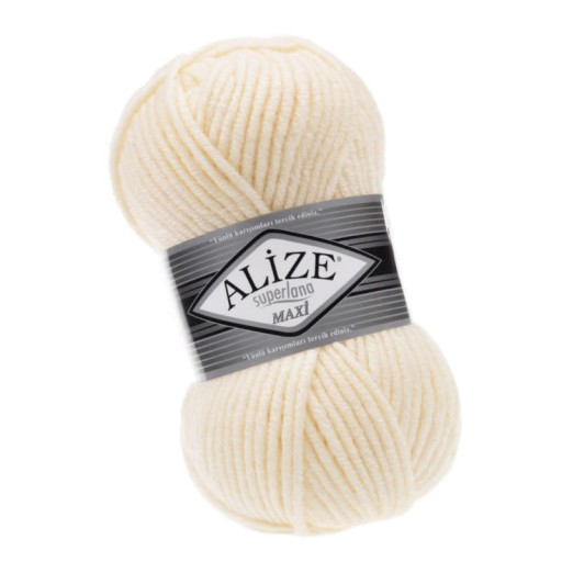 Alize Superlana Maxi 599 Ecru
