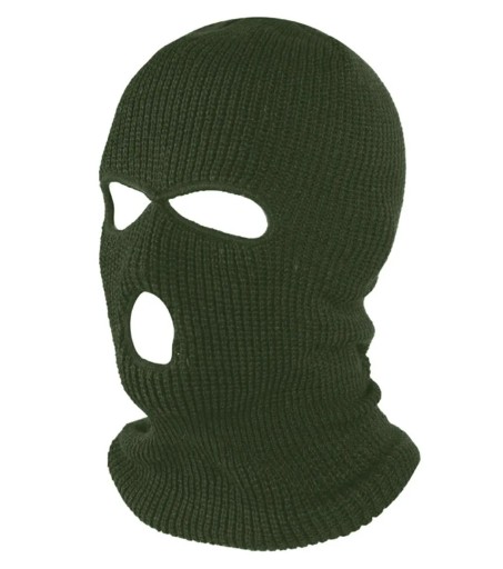 BALACLAVA Klobúk kukly, olivovo zelená