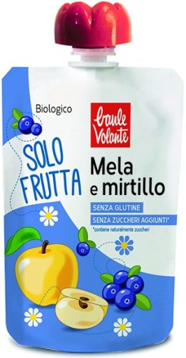 Jablko-čučoriedková pena BEZ GÉLU. BIO 100 g