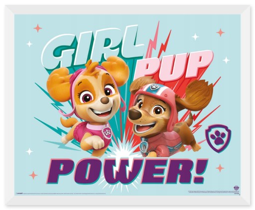 Plagát Paw Patrol Girl Pup Power 50x40cm na stenu