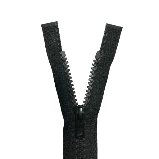 YKK zips 55cm CUBE ČIERNA