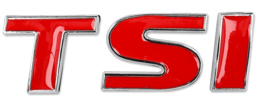 Samolepiaci znak Odznak VOLKSWAGEN TSI 7,6x2,4 cm