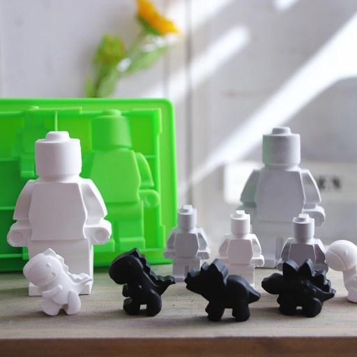 SILIKÓNOVÁ FORMA LEGO SVIEČKA FORMA ĽADOVÁ ŽELÉ