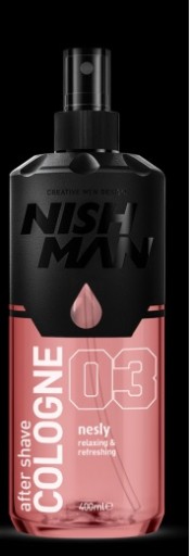 NISHMAN voda po holení No3 Nesly 400ml