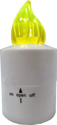 VEĽKÁ VLOŽKA PRE GRANIC, 180 DNÍ, LED, R14 BATÉRIE, ŽLTÉ, VODEODOLNÉ VLOŽKY